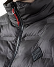 Chaquetón Hombre mangas largas Negro