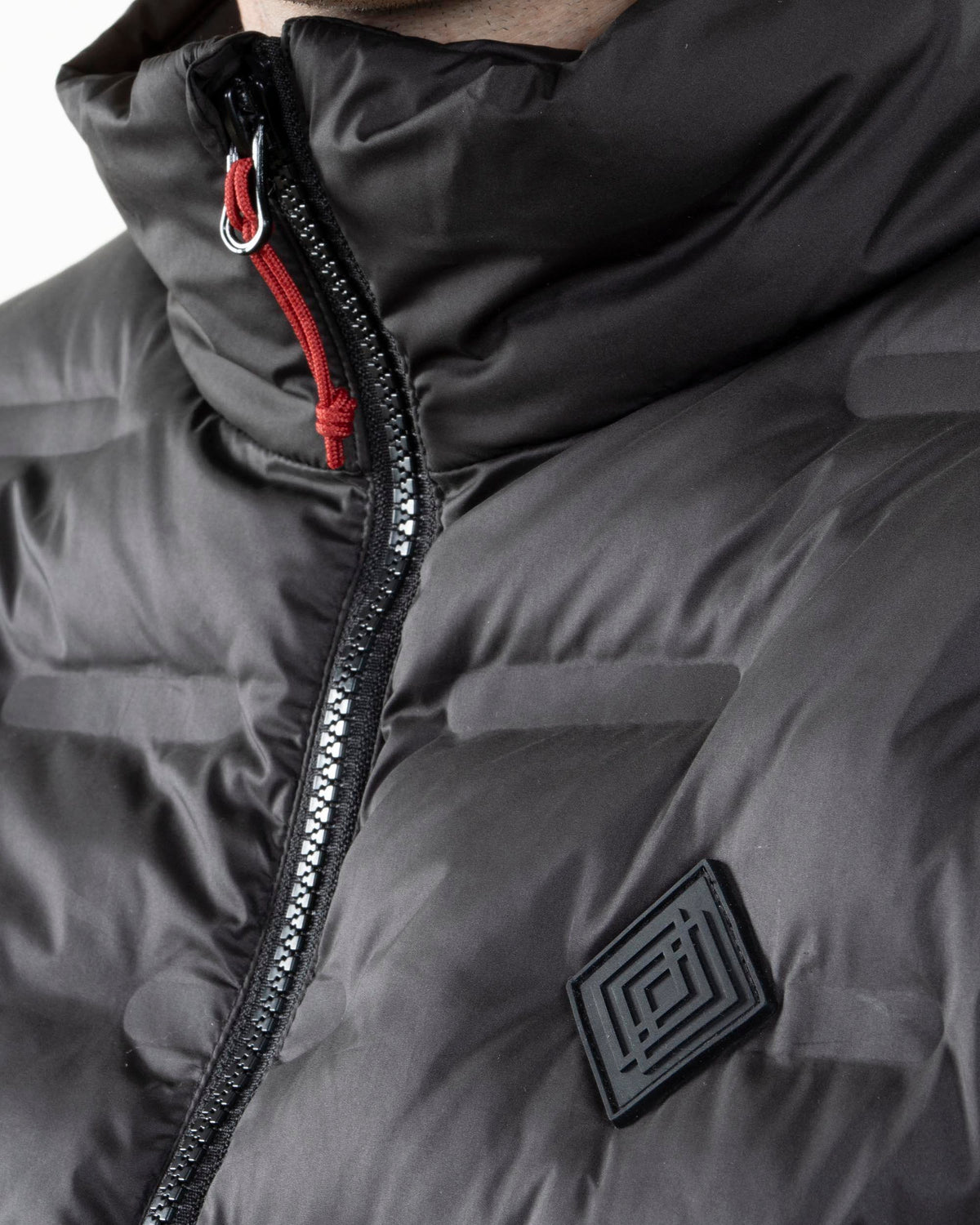 Chaquetón Hombre mangas largas Negro