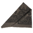Bufanda Bandana cuadrada Mujer Malla Caqui