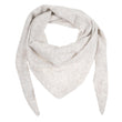 Bufanda Bandana triangular Mujer Malla Beige