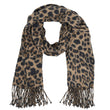 Bufanda Mujer Soft Touch Estampado Leopardo
