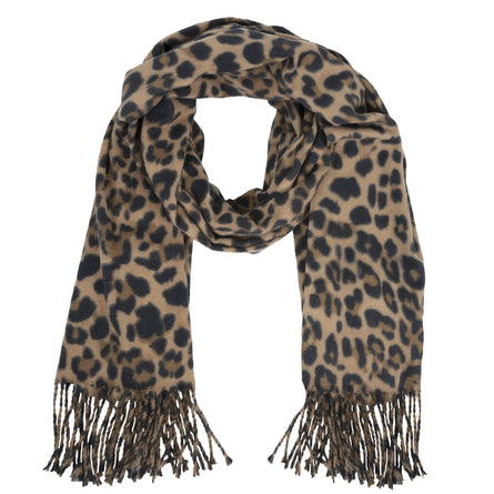 Bufanda Mujer Soft Touch Estampado Leopardo - Isotoner