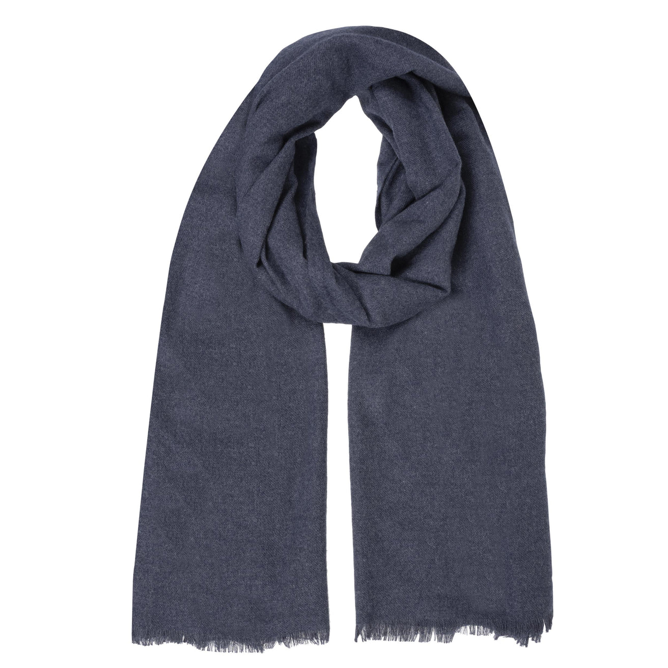 Bufanda Mixta Ultra-suave Azul jaspeado