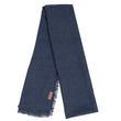 Bufanda Mixta Ultra-suave Azul jaspeado