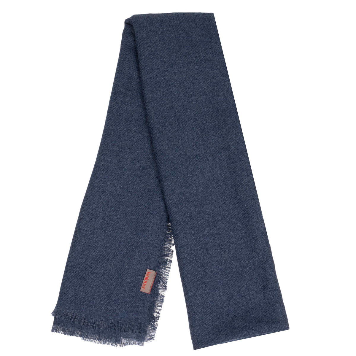 Bufanda Mixta Ultra-suave Azul jaspeado