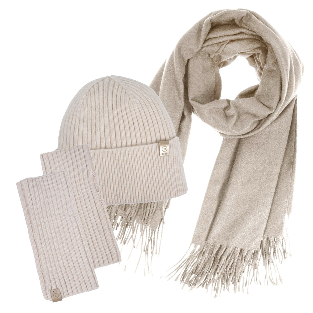 Bufanda pañuelo Mujer Soft Touch Beige - Isotoner