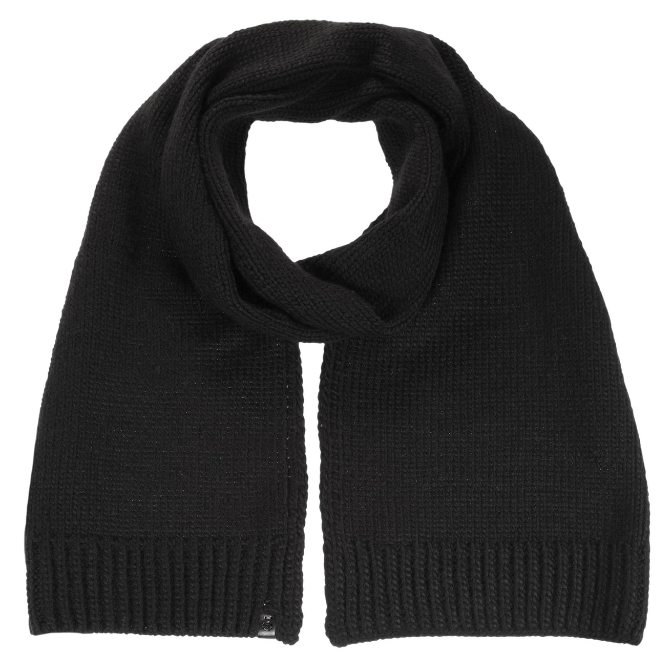 Bufanda Unisex Mujer Malla Negro