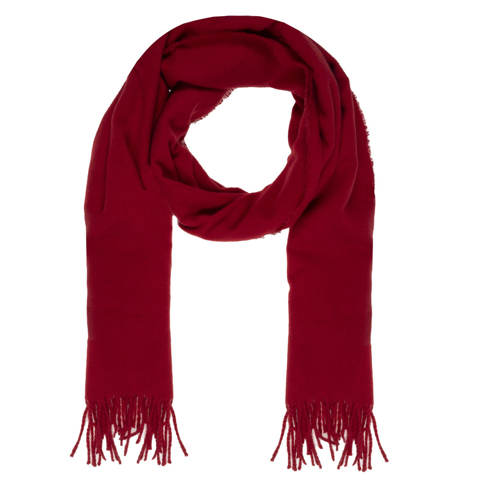 Bufandas Plaid Ultra suave Mujer Rojo - Isotoner