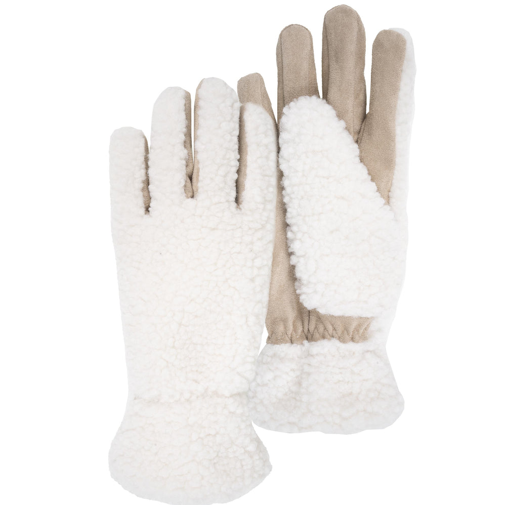 Guantes Mujer Crema Sherpa - Isotoner