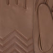 Guantes Mujer piel de cordero Coñac pespuntes