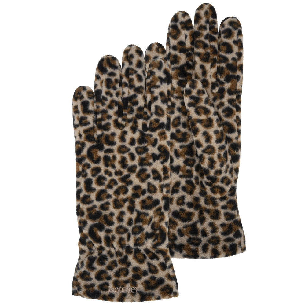 Guantes Mujer Polar reciclado Leopardo - Isotoner