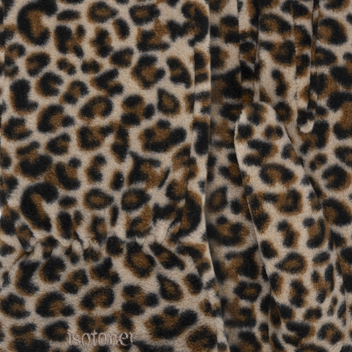 Guantes Mujer Polar reciclado Leopardo