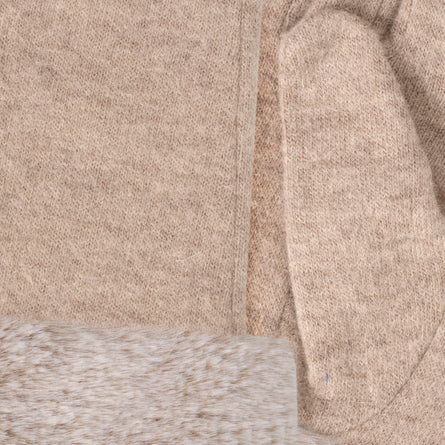 Mujer Guantes compatibles con pantalla táctil de lana Beige - Isotoner