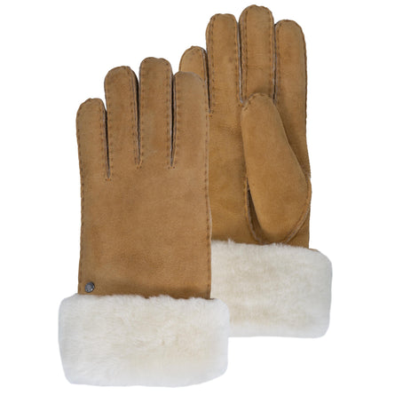 Guantes Mujer cuero/piel Caramelo - Isotoner