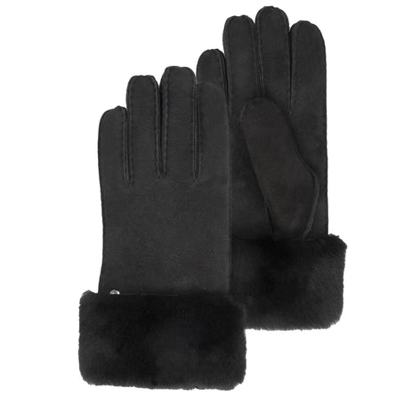 Guantes Mujer cuero/piel Negro - Isotoner