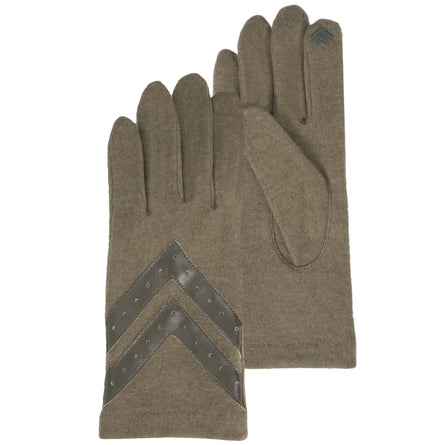 Guantes Mujer táctiles lana Caqui - Isotoner