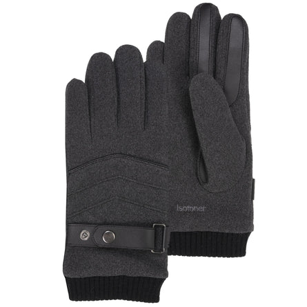 Guantes táctiles Hombre Grises - Isotoner