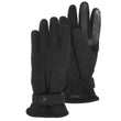 Guantes Hombre Negro polar reciclado