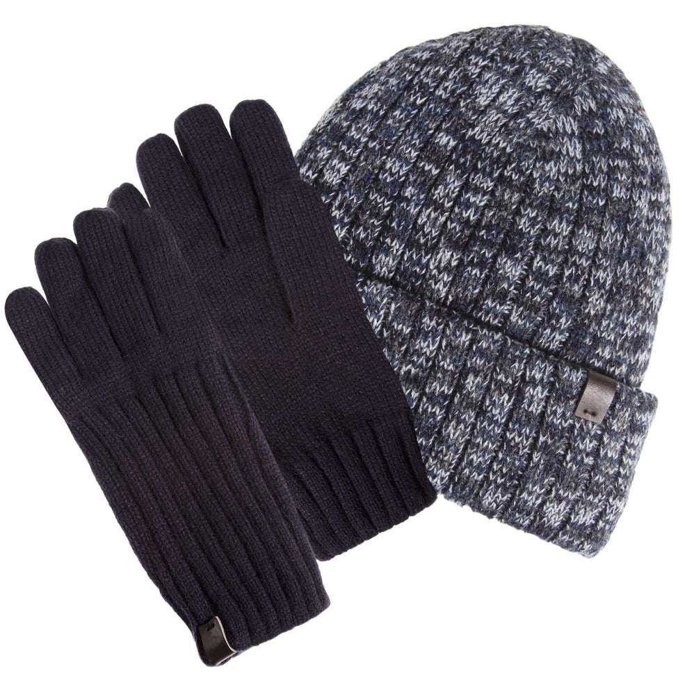 Guantes Hombre Malla acanalado Marino - Isotoner