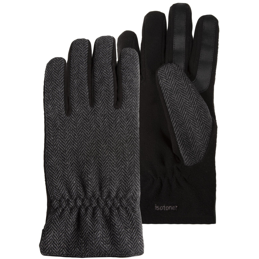 Guantes Hombre táctiles lana Chevrón - Isotoner