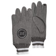 Guantes Niños gris smartouch 10/12 años bordados