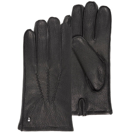 Guantes Hombre de cuero de cabra Negro - Isotoner