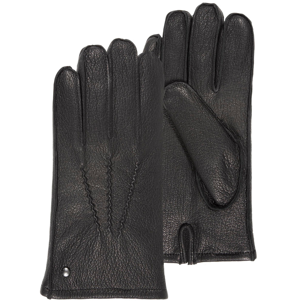 Guantes Hombre de cuero de cabra Negro - Isotoner