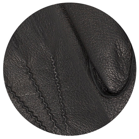 Guantes Hombre de cuero de cabra Negro - Isotoner