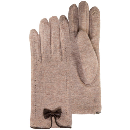 Guantes Mujer táctiles nudo Beige - Isotoner