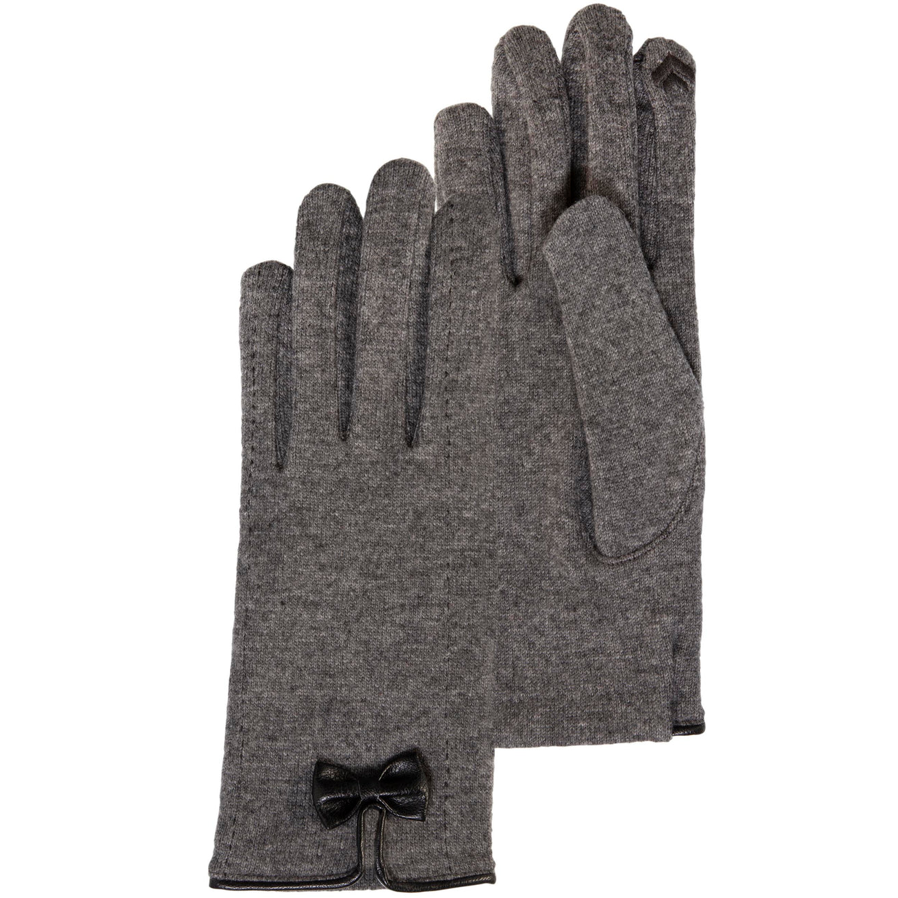 Guantes Mujer táctiles nudo Gris
