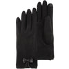 Guantes Mujer táctiles nudo Beige noir Isotoner