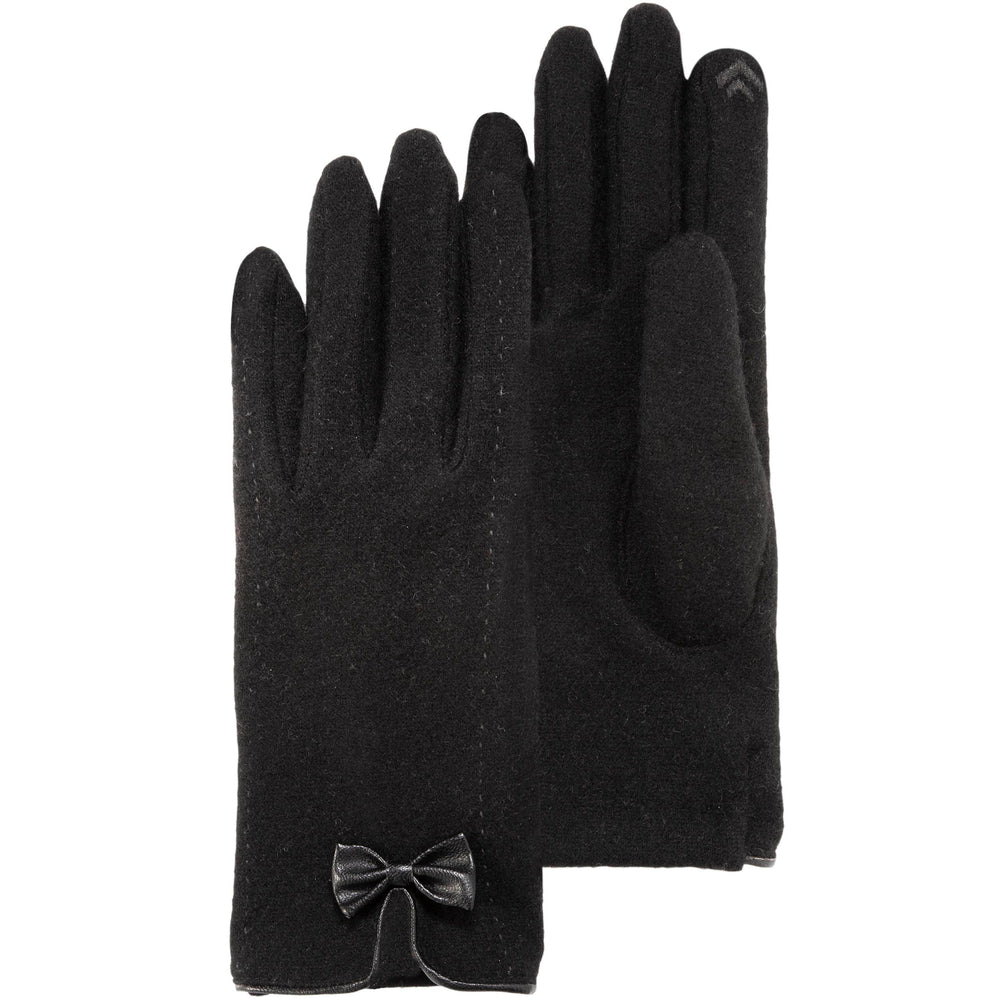 Guantes Mujer táctiles nudo Negro - Isotoner