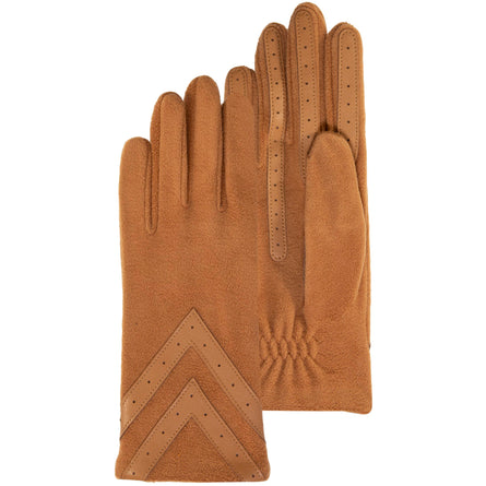 Guantes Mujer táctiles Polar reciclado Coñac - Isotoner