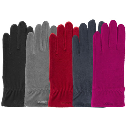 Guantes Mujer polar suave Negro - Isotoner