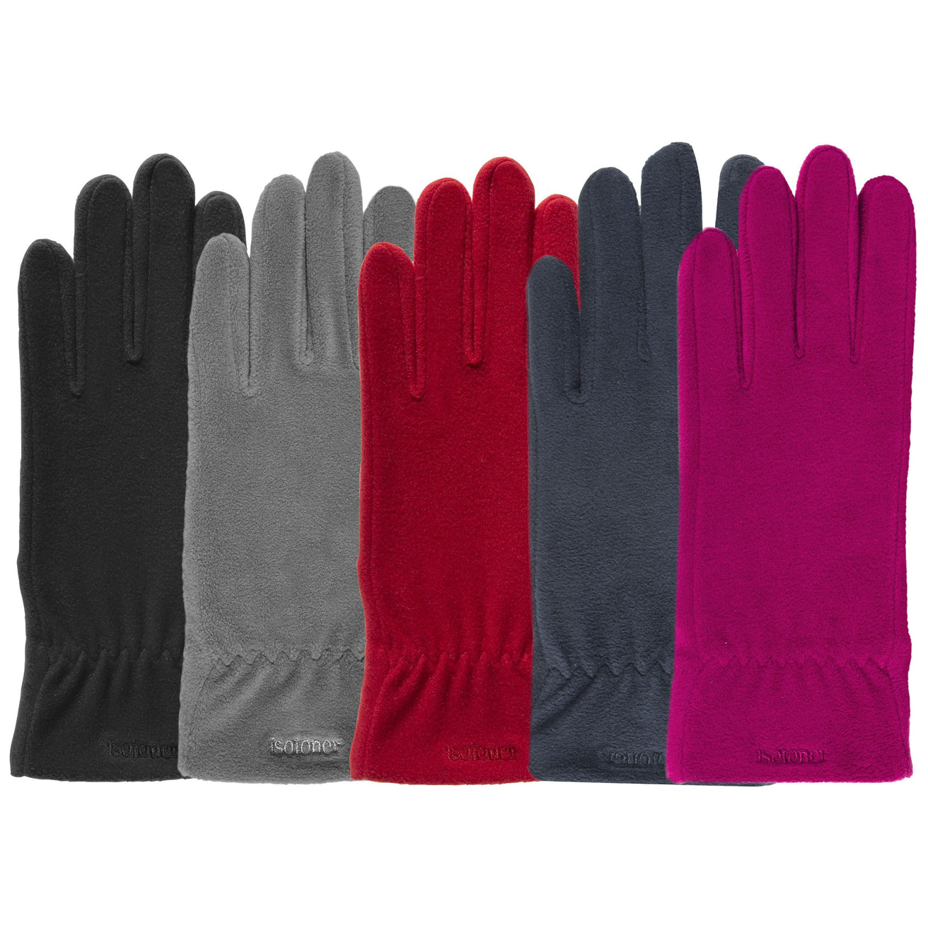 Guantes Mujer polar elástico Marino