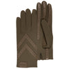 Guantes Mujer tejido reciclado Rojo olive Isotoner