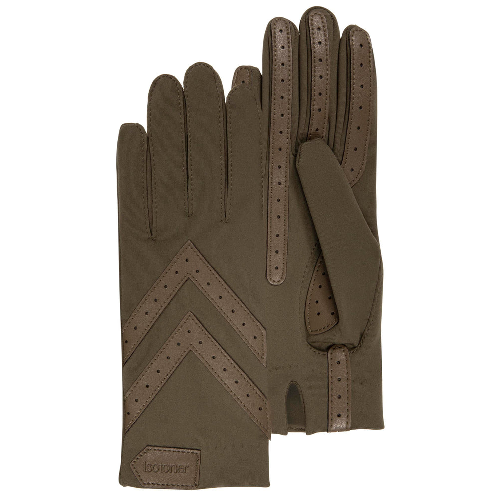 Guantes Mujer reciclado Oliva - Isotoner