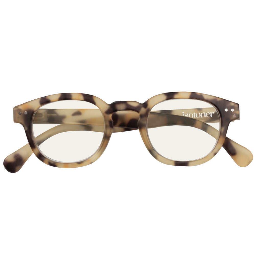 Gafas de lectura unisex Carey claro - Isotoner