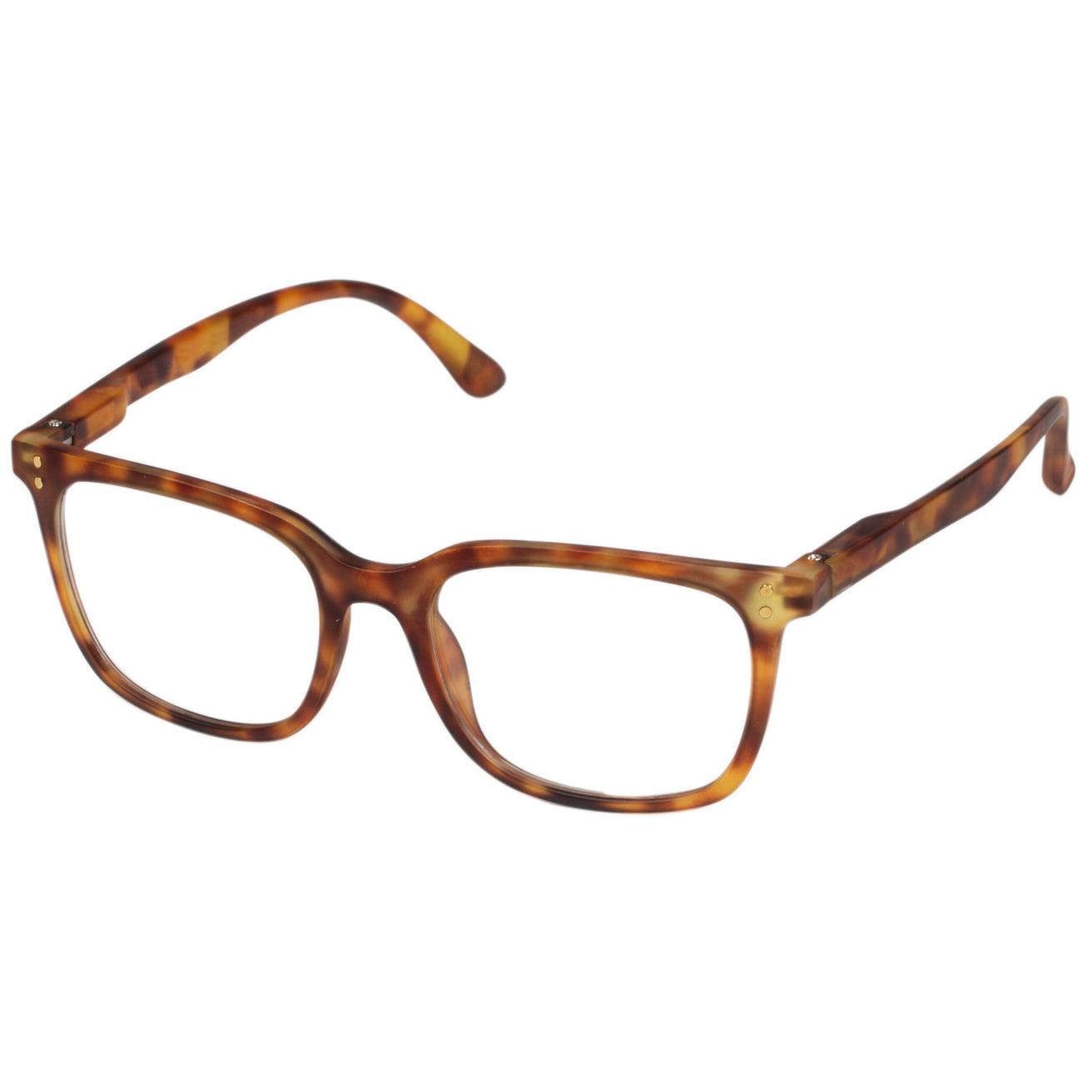 Gafas de lectura unisex trapecio Carey