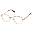 Gafas de lectura Mixtas Metálicas Doradas