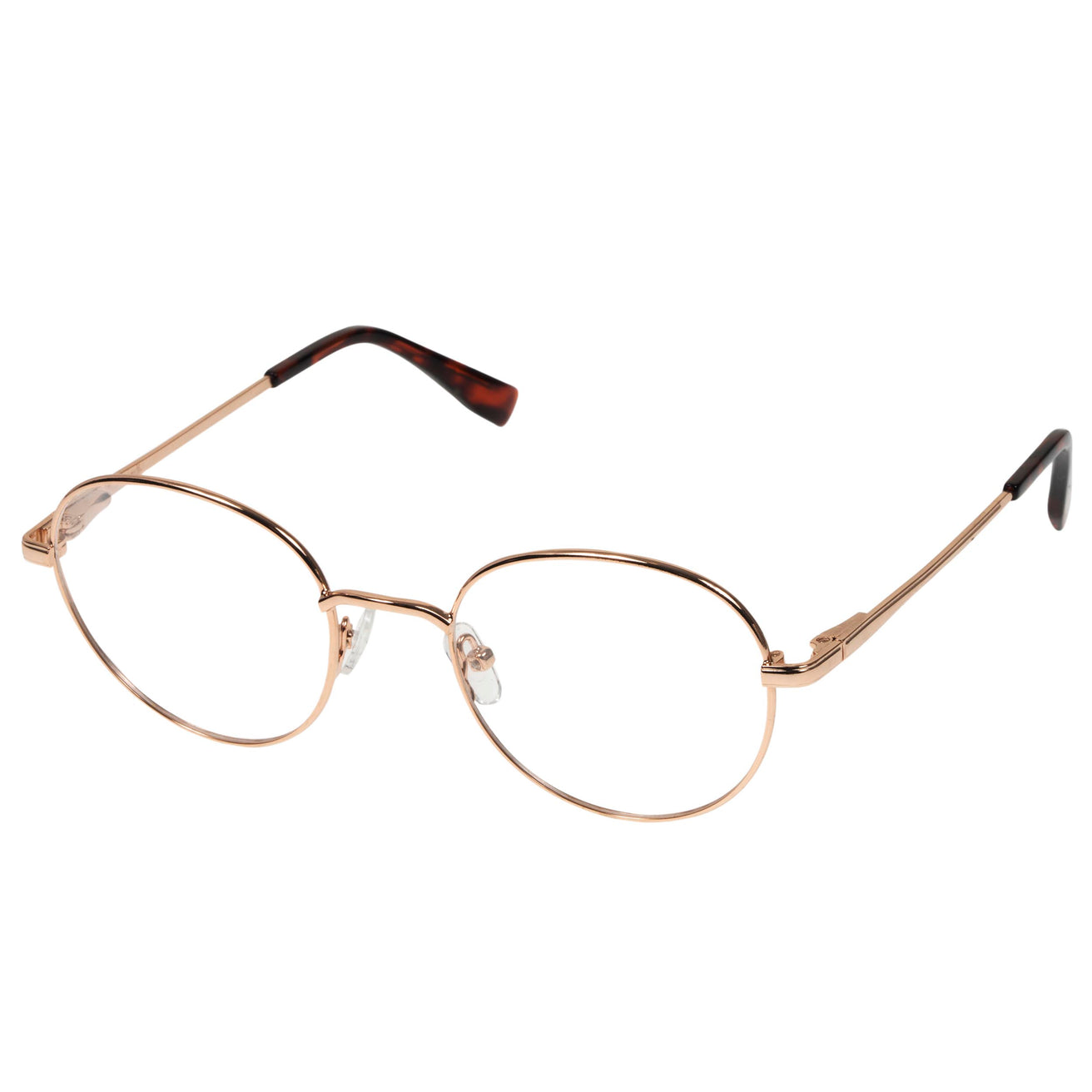 Gafas de lectura Mixtas Metálicas Doradas