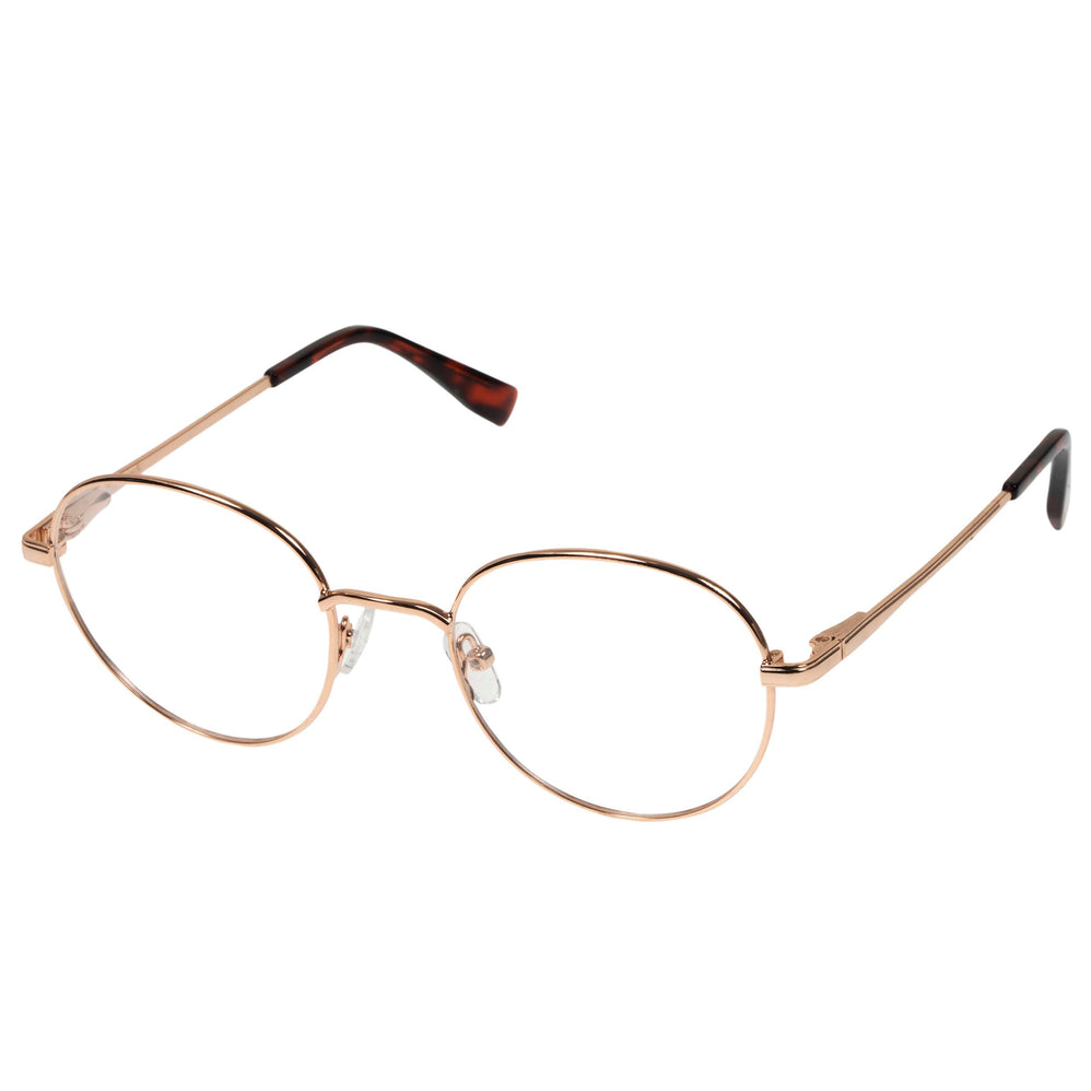 Gafas de lectura Mixtas Metálicas Doradas - Isotoner