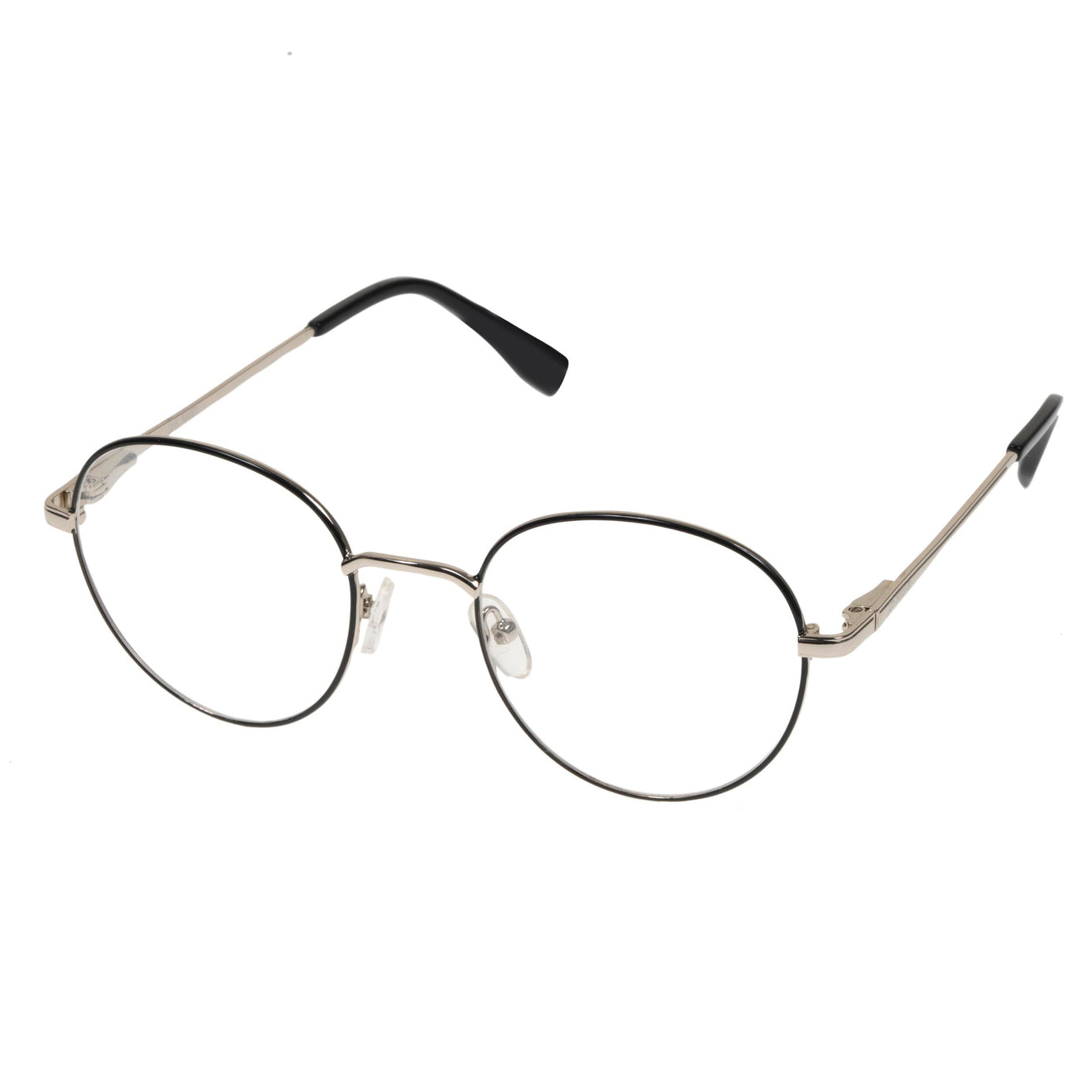 Gafas de lectura Mixtas Metálicas Negro/Plata