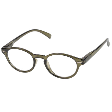 Gafas de lectura unisex Oliva patillas flexibles - Isotoner
