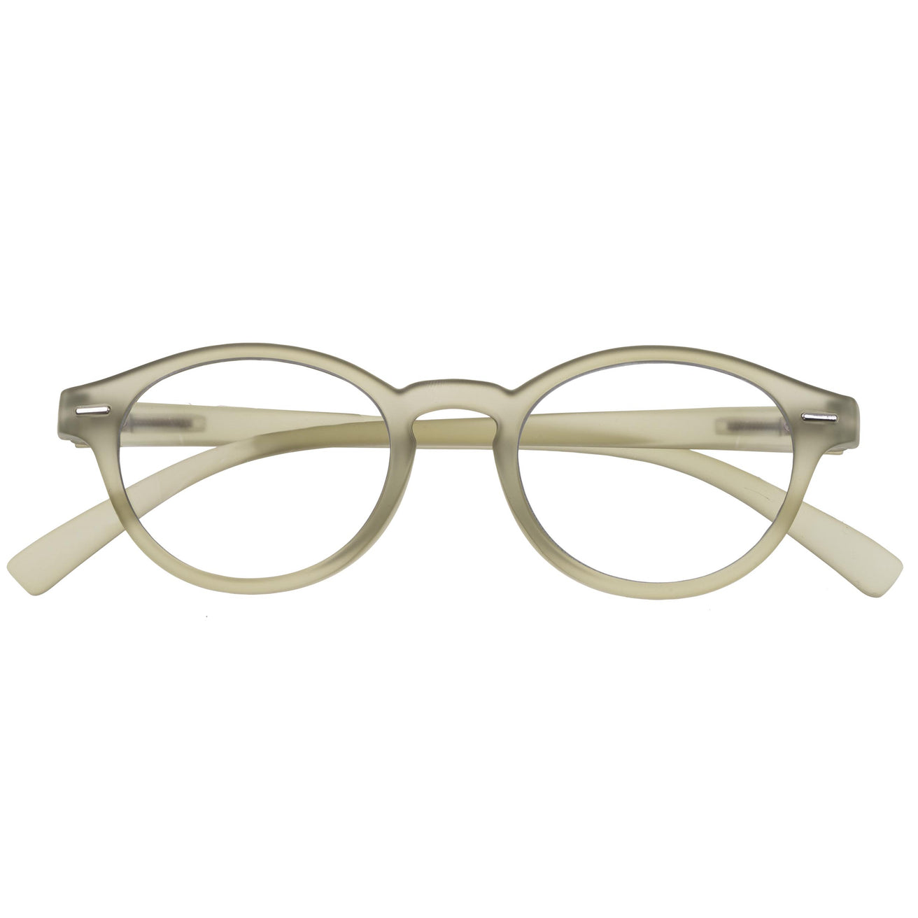 Gafas de lectura unisex Oliva patillas flexibles
