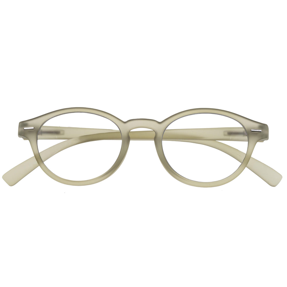 Gafas de lectura unisex Oliva patillas flexibles - Isotoner