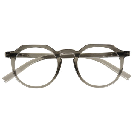 Gafas de lectura unisex hexagonal Caqui - Isotoner