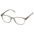 Gafas de lectura unisex ovaladas Gris