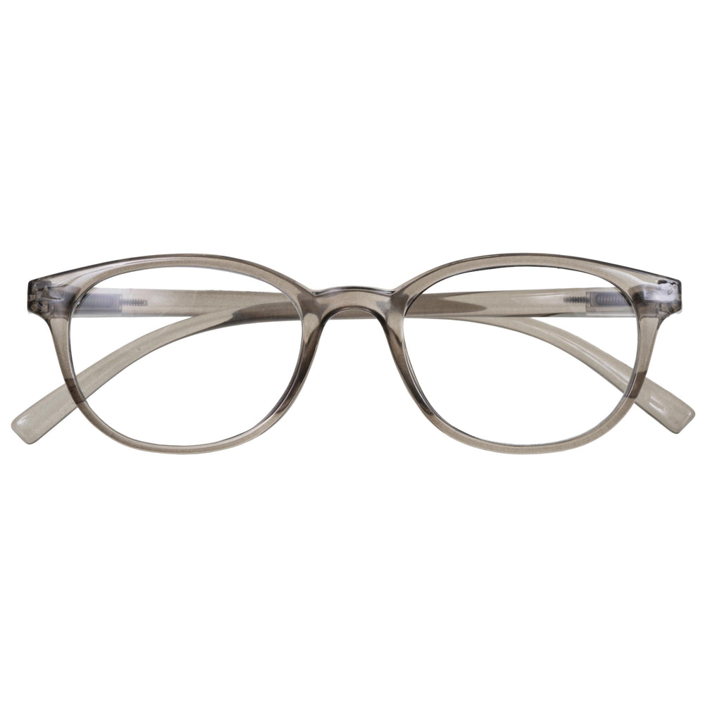 Gafas de lectura unisex ovaladas Gris - Isotoner