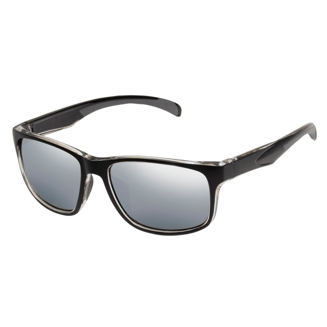 Gafas de sol Unisex Sport acabado goma Negro